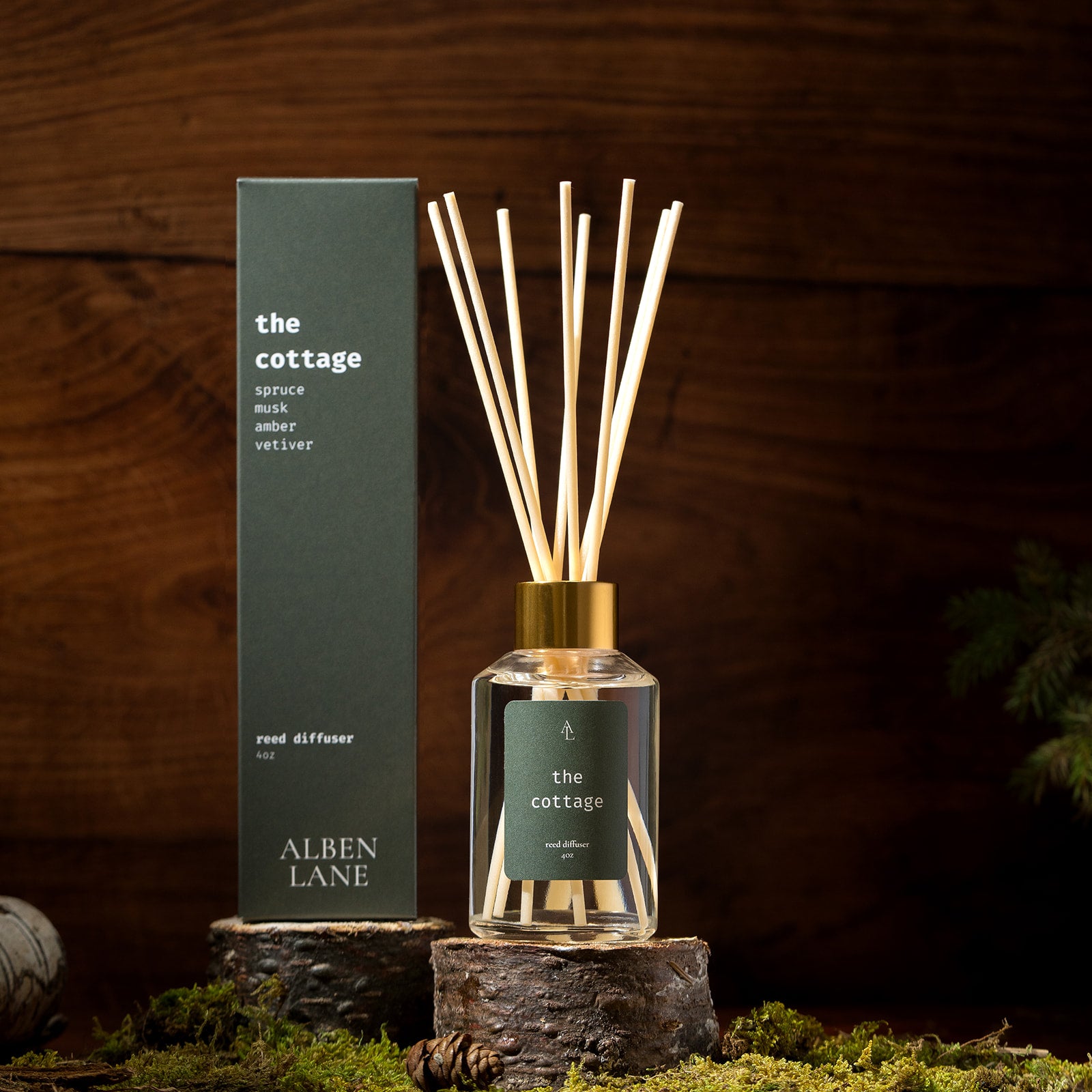 the cottage reed diffuser