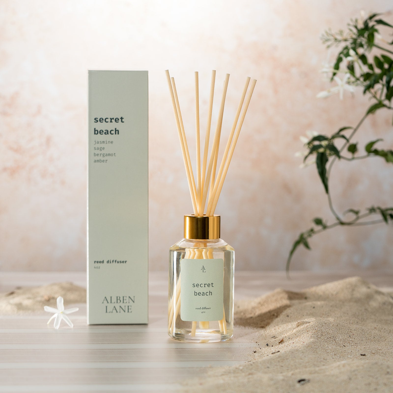 secret beach reed diffuser