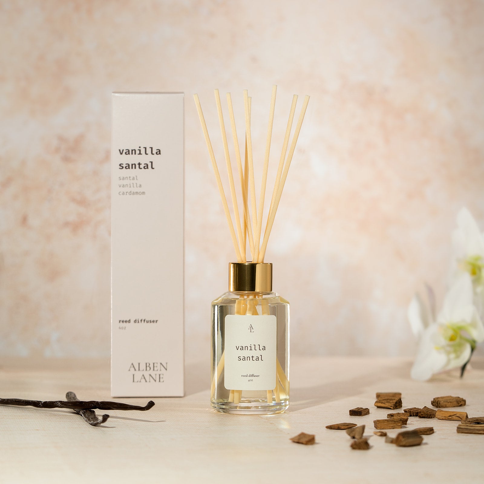 vanilla santal reed diffuser
