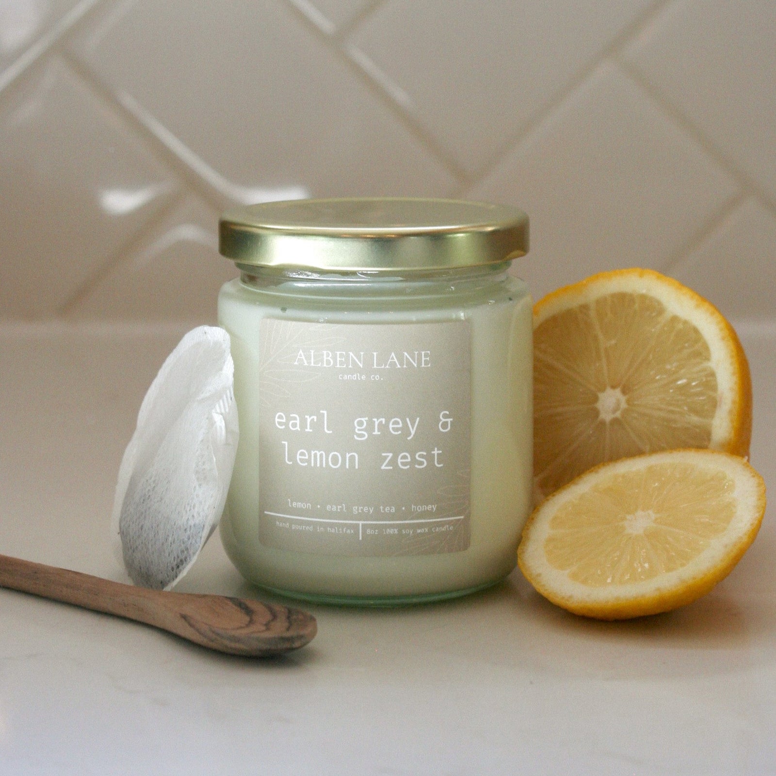 earl grey & lemon zest