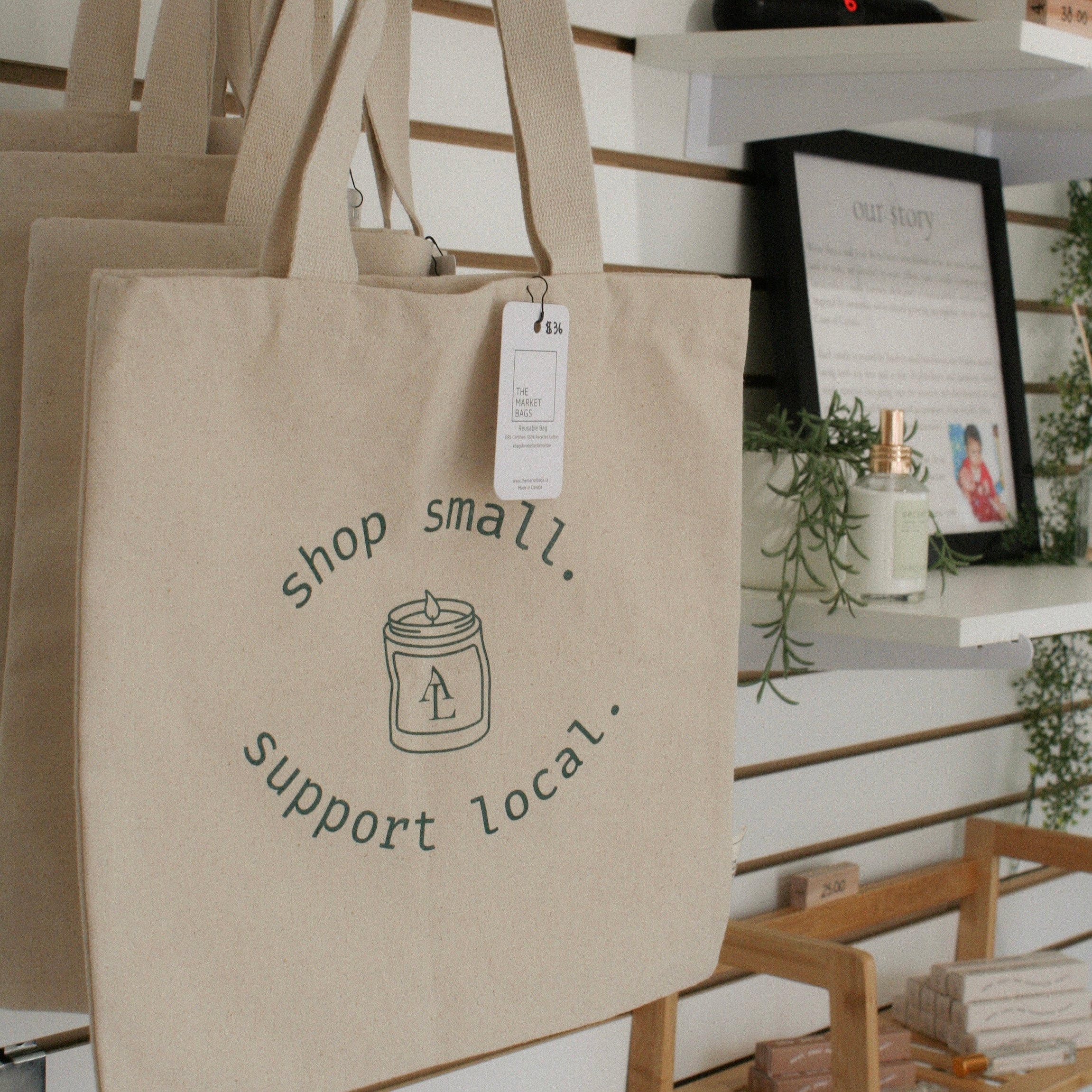 the tote bag